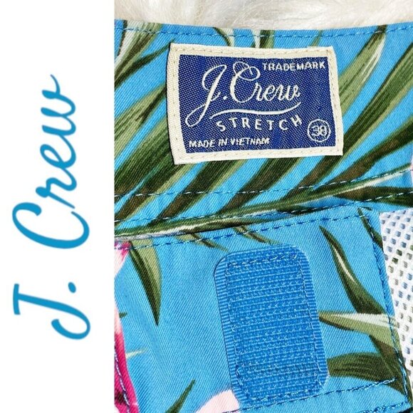 J. CREW Hawaiian Print Board Shorts Swim Trunks Men's Size 38 - Picture 4 of 11